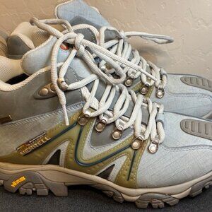 Merrell Reactor Waterproof Mid Light Blue Women’s Boots US 8.5 Continuum